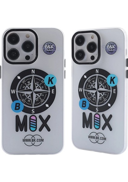 Apple iPhone 12 Pro Max Kılıf Apollo Magneticsafe Desenli Kapak - Apollo Şeffaf - 3 Ynsmr