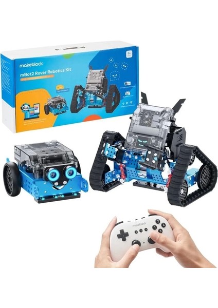 Mbot Neo Robot Kiti Stem Projesi Kit: Mbot2 Rover Robotics Kit
