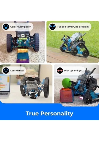 Mbot Neo Robot Kiti Stem Projesi Kit: Mbot2 Rover Robotics Kit