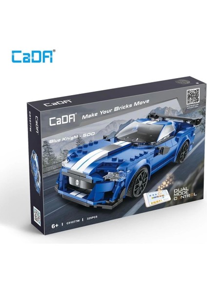 Nessiworld C51077W Cada Blue Knight Blok Seti 325 Parça -Vagon Life