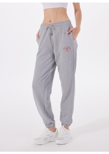 Yüksek Bel Regular Fit Mavi Kadın Pantolon Gj Pants Iconıc Flee - Mıd Organıc modelleri
