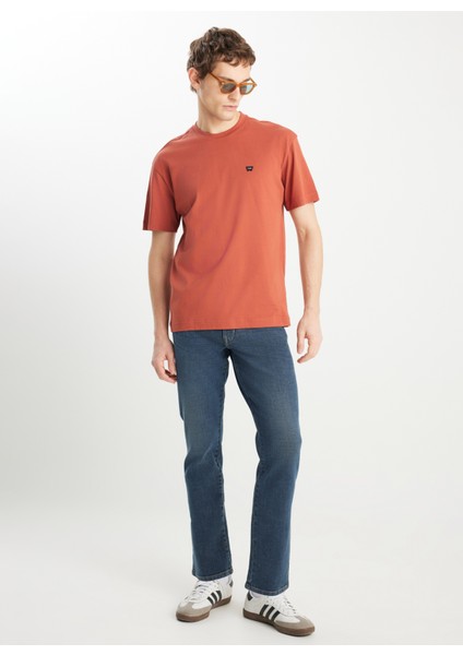 Normal Bel Slim Fit Erkek Denim Pantolon W12S00031317 Texas Slim Denim