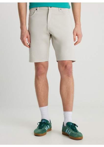 Slim Fit Taş Erkek Şort W21120513 5 Cep Non Denim Şort
