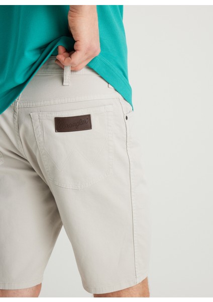 Slim Fit Taş Erkek Şort W21120513 5 Cep Non Denim Şort