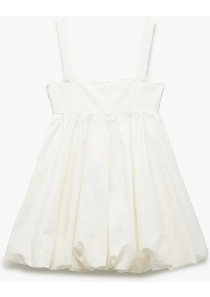 Bebe Yaka Beyaz Kadın Elbise 5SAK80359PW modelleri