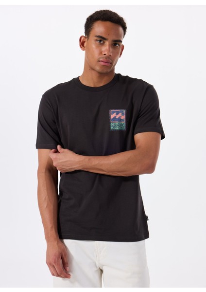 Stamp Ss EBYZT00293 Siyah Bisiklet Yaka Regular Fit Düz Erkek T-Shirt modelleri