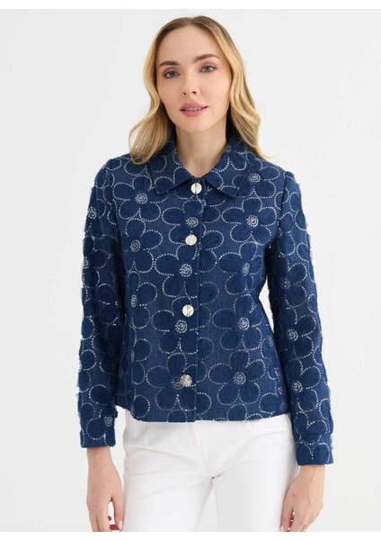 Standart Indigo Kadın Ceket 25YSL1488 fiyatları