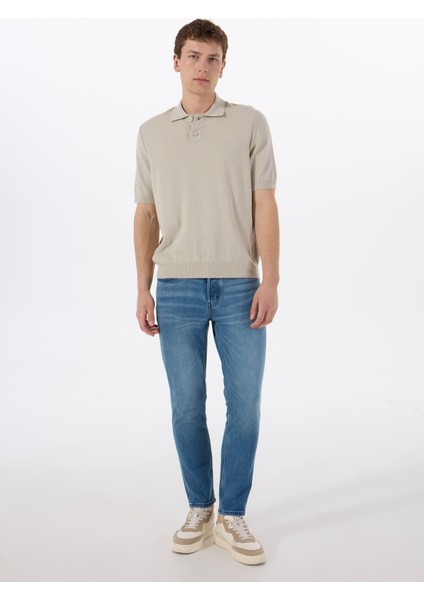 Normal Bel Tapered Fit Erkek Denim Pantolon 50530617_HUGO 634 10258279 07