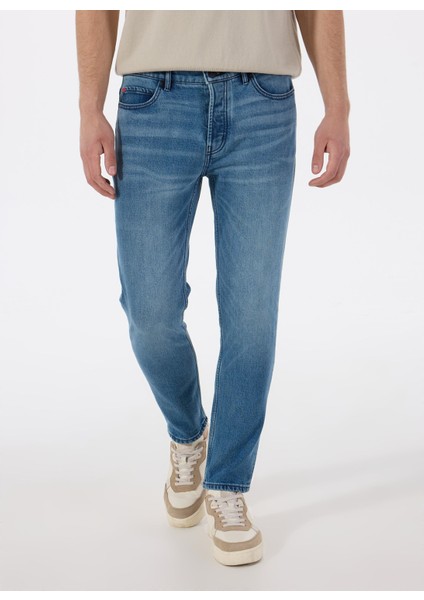 Normal Bel Tapered Fit Erkek Denim Pantolon 50530617_HUGO 634 10258279 07 fiyatları