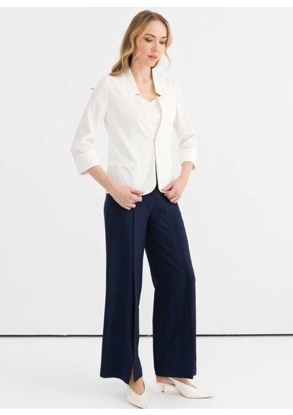 Standart Ekru Kadın Ceket 25YSL1465