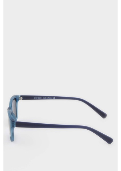 Erkek Çocuk Yuvarlak Lacivert Plastik Çerçeve Siyah Cam Polarize Güneş Gözlüğü F4390A8NS modelleri