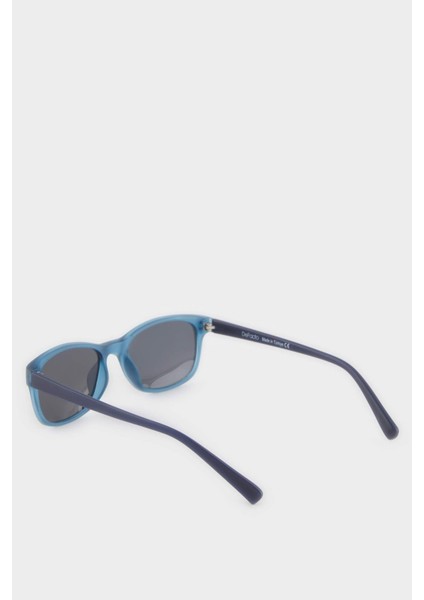 Erkek Çocuk Yuvarlak Lacivert Plastik Çerçeve Siyah Cam Polarize Güneş Gözlüğü F4390A8NS fırsatları