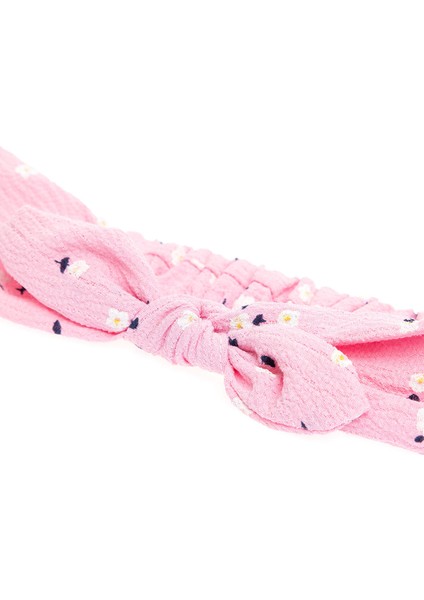 Kız Bebek Tekli Saç Bandı Pembe modelleri