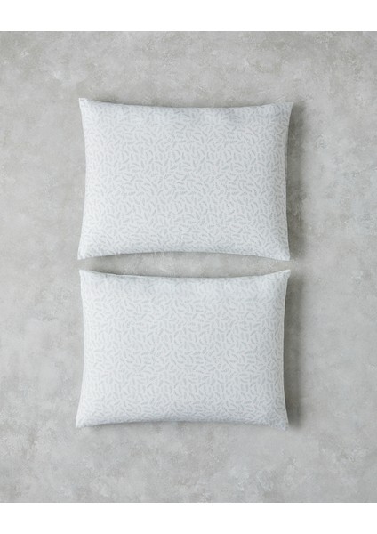 Forest Essence Pamuklu 2'li Yastık Kılıfı 50X70 cm Yeşil