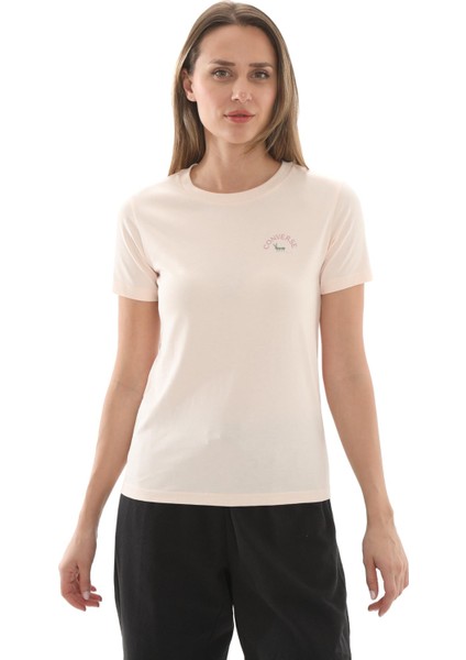 C10027379 Converse Flower Garden Slım-Fıt T-Shırt T-Shirt Siyah