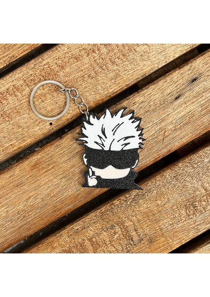 Gojo Anahtarlık – Gojo Hediye - Jujutsu Kaisen Hediye - Gojo Satoru Anahtarlık - Gojo Satoru Hediye - Satoru Anahtarlık