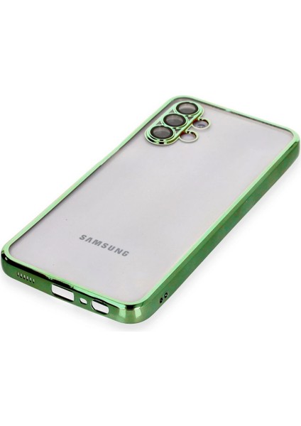 Samsung Galaxy A04S Kılıf Razer Lensli Silikon - Yeşil Ynsmr fırsatları