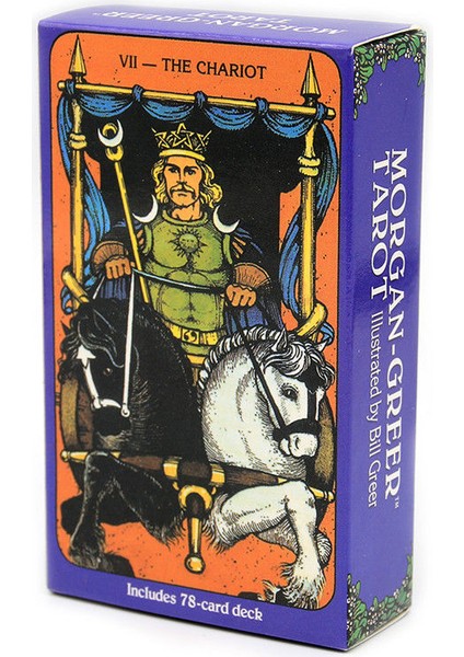 12X7 Pentagramı Stili 12X7CM Tarot Kartları Morgan Greer 78 Kartlık Oracle Destesi Fal Bakma Ingilizce Sürümü Oyunlar Parti Yeni Geliş (Yurt Dışından)