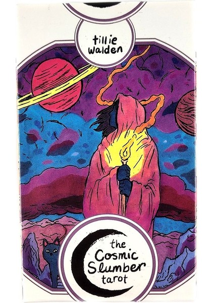 Cinayet Taç Tarzı Sıcak Satış Hd Kozmik Uyku Tarot Kartları Yüksek Kaliteli Tarot Destesi Rehber Kitap ile Oyun Tahtası Oyunu Kader Falı Eğlence Oyunu (Yurt Dışından) modelleri