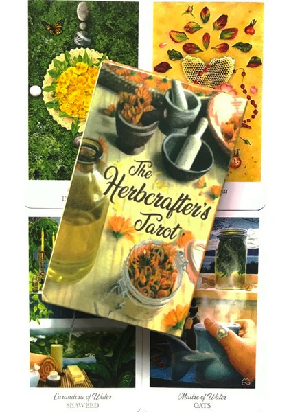 Herbcrafters Tarot Stili 78 Kart Cadılar Tarot Oracle Kartları Fal Eğlence Satranç ve Kart Oyunu Tarot ve Çeşitli Tarot Seçenekleri - (Yurt Dışından)