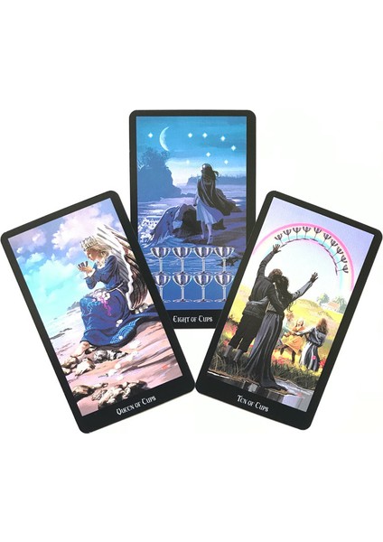 Herbcrafters Tarot Stili 78 Kart Cadılar Tarot Oracle Kartları Fal Eğlence Satranç ve Kart Oyunu Tarot ve Çeşitli Tarot Seçenekleri - (Yurt Dışından)