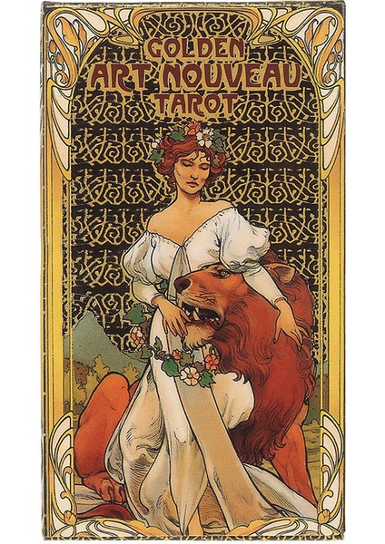Gri Stil 78 Kart Altın Art Nouveau Tarot Oracle Kartları Aile Parti Eğlencesi Zeka Oyunu Tarot ve Çeşitli Tarot Seçenekleri Pdf (Yurt Dışından)