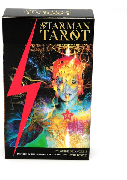 Yıldız Adam Tarot Stili Starman Tarot Kit Kartlar - David Bowie Ilhamlı Tarot ile Ruhla Bağlantı Kurun Veya Yaratıcı Projeyi Güçlendirin (Yurt Dışından)