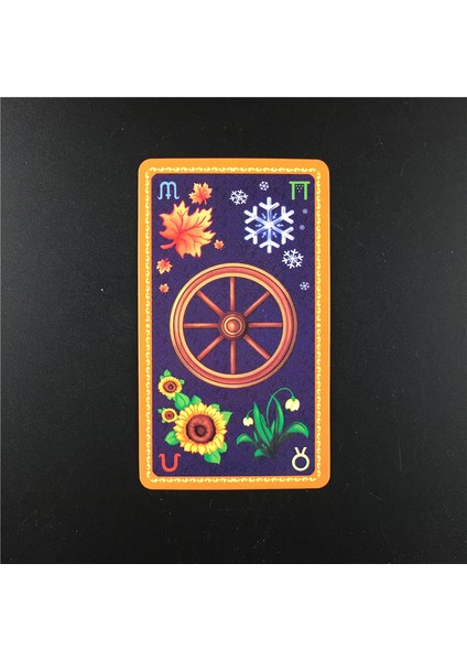 44 Adet TS08 Stili Yılın Çarkı Tarot Kart Oyunu Kader Tarot Kart Oyunu Kişisel Kullanım Için Satın Alınabilir Oyun (Yurt Dışından)