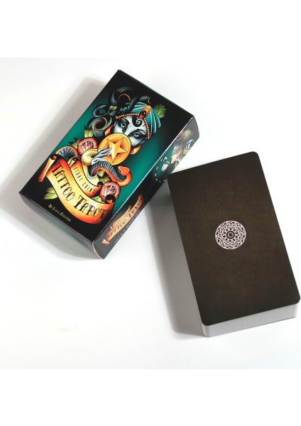 Turuncu Tarzı Sekiz Sikke' Dövmeli Tarot Destesi 82 Kartlık Destede Tüm Orijinal Tarot Sanatı ve Pdf Kılavuzuyla Lana Zellner (Yurt Dışından)