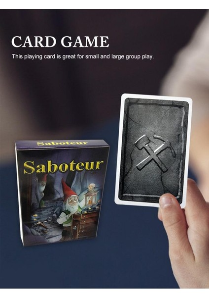 No.1 Tarzı Yeni Tarot Destesi Masa Oyunları Yüksek Oyun Kartı Sekiz Yaş ve Üzeri Oyuncular Için Cüce Altın Saboteur Oyun Kartları (Yurt Dışından) fiyatları