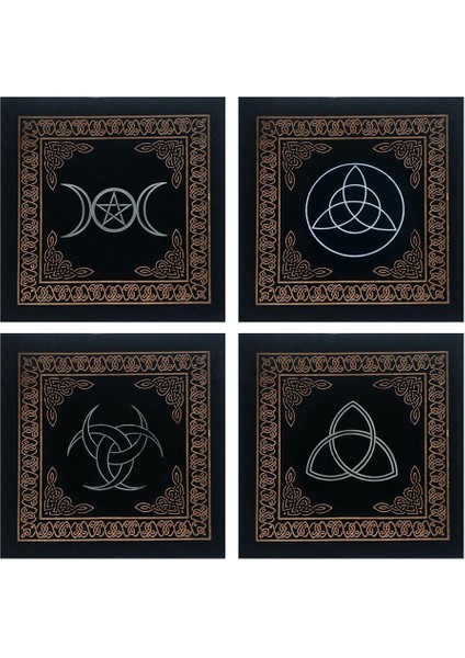 Bir Stil Takımyıldızları Tarot Kartı Masa Örtüsü Kadife Fal Bakımı Altar Bezi Oyunlar Oracle Kart Ped Runeler Cadılık Malzemeleri (Yurt Dışından) fiyatları