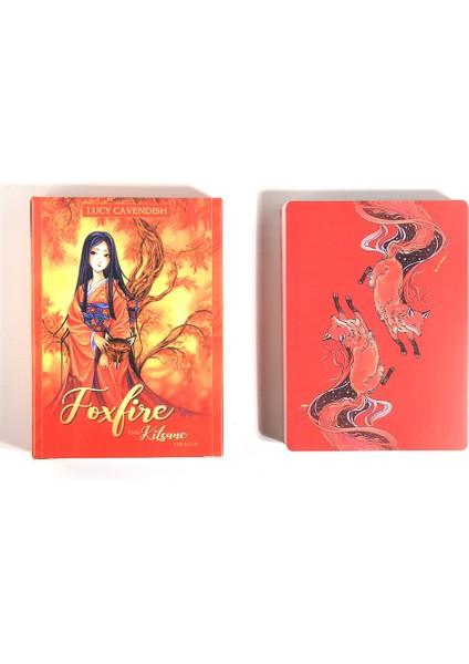 Çikolata Tarzı Foxfire The Kitsune Oracle Kartları Kehanet Türkçe Versiyon Şans Falı Tarot Destesi Arkadaş Parti Eğlencesi Oyunu (Yurt Dışından) fırsatları