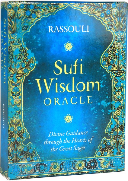 Koyu Gri Tarzı Sufi Bilgelik Kehanet Kart Destesi - Büyük Bilgelerin Kalplerinden Ilahi Rehberlik (Yurt Dışından)