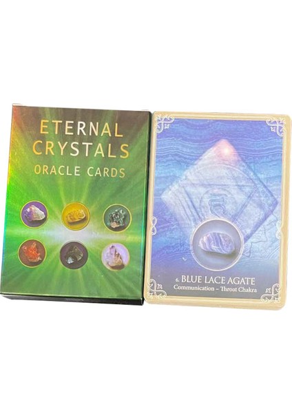 Sarı Stil Tarot Sonsuz Kristal Oracle Kartlar Kehanet Kader Tarot Destesi Eğlence Partileri Oyun Tahtası ve Pdf Kılavuzu (Yurt Dışından) fırsatları