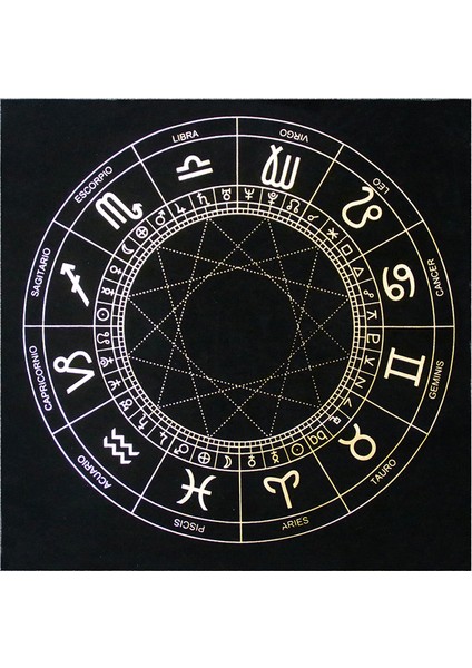 Masa Örtüsü 5 Tarzı Tarot Masaları Fal Bakma Masa Örtüsü Siyah Altın Moda Dekorasyon Simya Sigil Sunak Astroloji Tarot Destesi Oyunu - E-Ticaret Başlığı (Yurt Dışından)