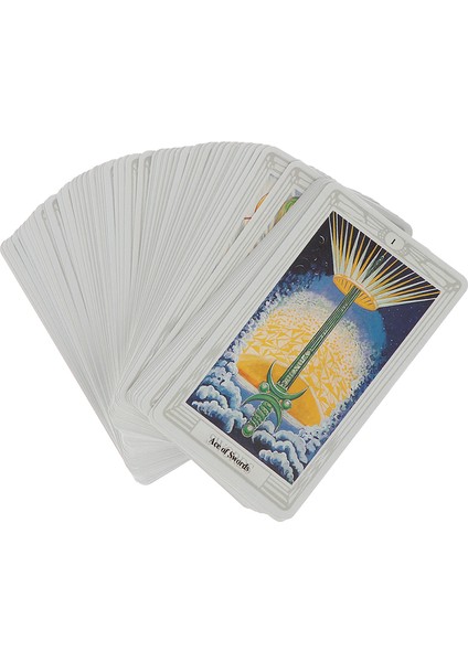 Mısır Mitolojisi Falcılık Aleister Crowley Thoth Tarot Cep Rehberi 78 Kart - (Yurt Dışından)