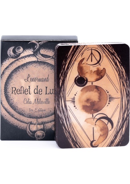 Lenormand Güverte Stili Ayna Gerçeklik Lenormand Kartları Aile Parti Oyunu Kahinlik Tarot Destesi - Pdf Kılavuz Kitaplı (Yurt Dışından)