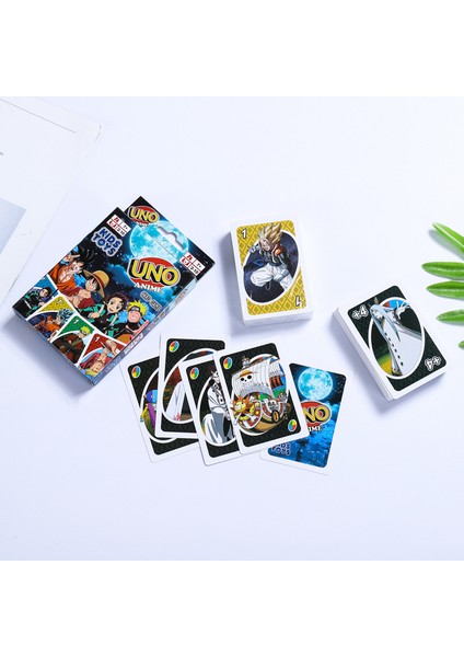 Uno Dragon Ball Stili Uno Kart Oyunları Kart Oyunu Mattel Oyunlar Gerçek Aile Eğlencesi Eğlence Oyunu Eğlenceli Poker Oyunları Toksik Kutu Uno Kartı (Yurt Dışından)
