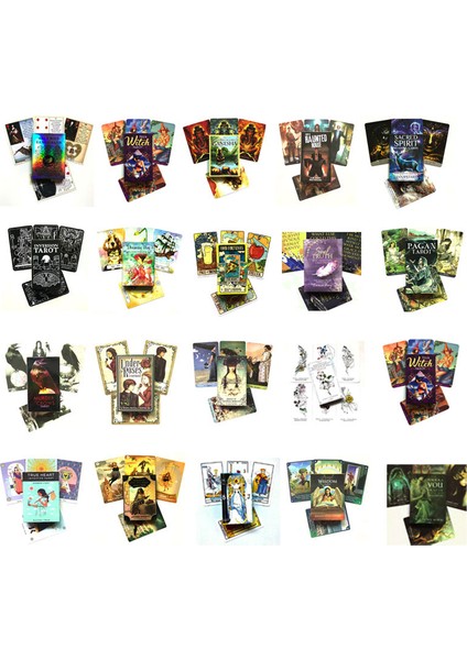 Derin Mavi Tarzı Yeni Tarot Cennet Yer Tarot Destesi Oracle Kartı Kader Falcılık Oyunu Tarot ve Çeşitli Tarot Seçenekleri (Yurt Dışından)