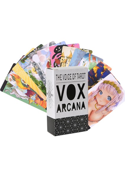 Melek Tarot Stili Tarot Vox Arcana Kartları Oyunlar Kahinlik Destesi - Türkçe Kılavuz Kitap Oynan Kart Bilgelik Parti (Yurt Dışından) fiyatları