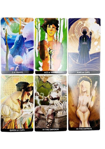 Melek Tarot Stili Tarot Vox Arcana Kartları Oyunlar Kahinlik Destesi - Türkçe Kılavuz Kitap Oynan Kart Bilgelik Parti (Yurt Dışından) indirimleri