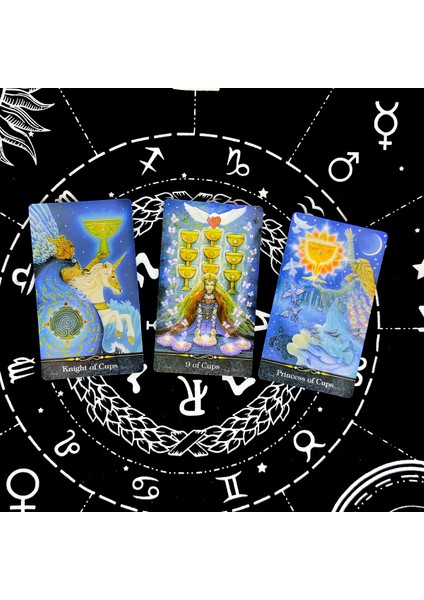 X117 Stili Trend Yıldız Tarot Kartları ve Pdf Dijital Rehber Kitap Fal Kartı Oyunları Eğlence Oyunu - (Yurt Dışından) fırsatları