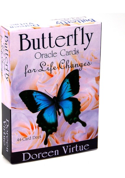 Kelebek Kahin Tarzı Lemurya Ötesi Oracle Kartları Tarot Destesi Oyunu Pano Oyunu Ingilizce Dil Kader Başlangıç Ruh Ruh - (Yurt Dışından)