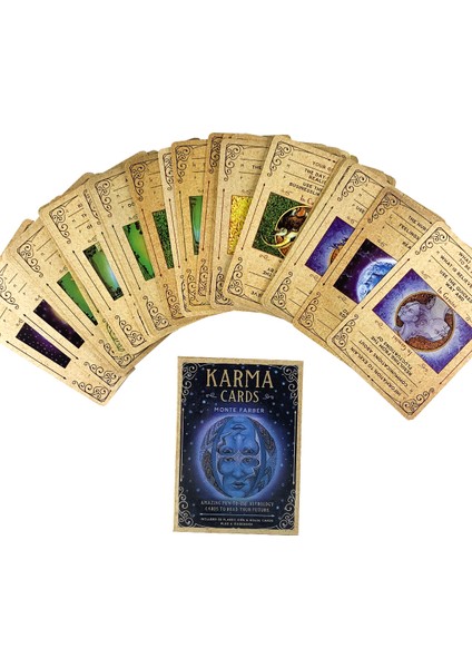 Kumral Tarzı Karma Kartları Tarot Kartları Büyü Malzemeleri Kader Falı Oyunu Için Tarot Destesi ve Çeşitli Tarot Seçenekleri (Yurt Dışından) fırsatları