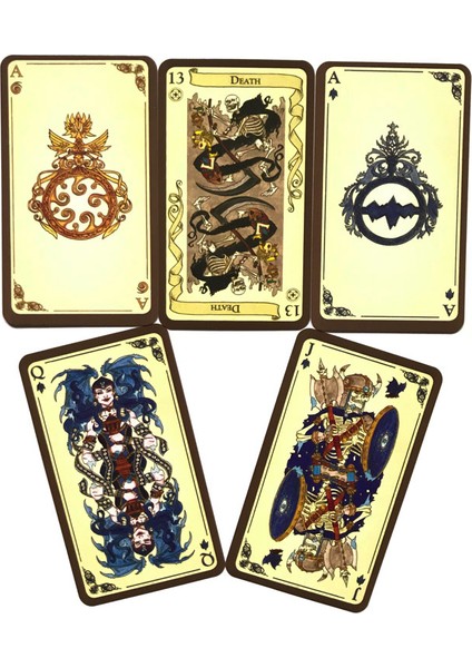 Dövme Tarot Stili Falcılık Oyunu Için Kader Kehaneti Tarot Kartları ve Çeşitli Tarot Kartları - Türkçe E-Ticaret Başlığı (Yurt Dışından) indirimleri
