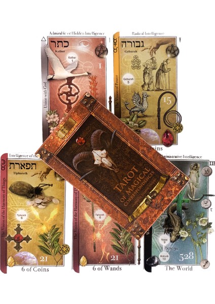 Madhouse Tarot Stili Kader Falı ve Çeşitli Tarot Seçenekleri Için Büyüsel Uyumlar Tarot Destesi - E-Ticaret Başlığı (Yurt Dışından) fırsatları