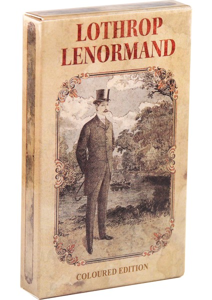 Çikolata Tarzı Primal Lenormand Umut Oyunu - Mlle Lenormand Tarot Kartları (Yurt Dışından)