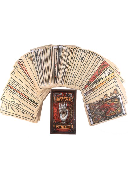Aybilim Tarzı Del Toro Tarot Kartları Yüksek Özel Tarz Fal Parti Masası Oyunu Tarot ve Çeşitli Tarot Seçenekleri (Yurt Dışından)