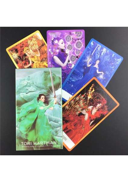 78 Adet TT54 Stili Yıldız Adam Tarot Kartları Dayanıklı Zeka Oyunu Kartları Tam Ingilizce Eğlenceli Aile Parti Eğlencesi Tarot Kart Destesi Pdf (Yurt Dışından)