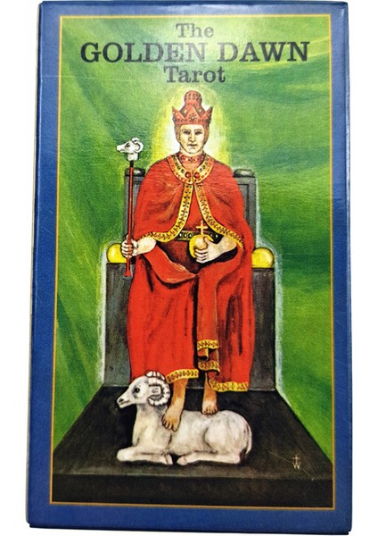 Mavi Stil Yeni Altın Şafak Tarot Destesi Pdf Kılavuz Kitap Kadın Kız Ingilizce Board Oyunu Kişisel Kullanım Için (Yurt Dışından)